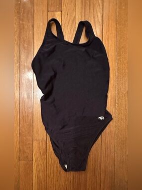 Dolfin Black One-Piece Athletic Swimsuit